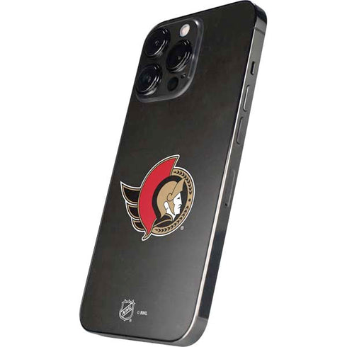 NHL Ottawa Senators Distressed iPhone 14 Pro Skin